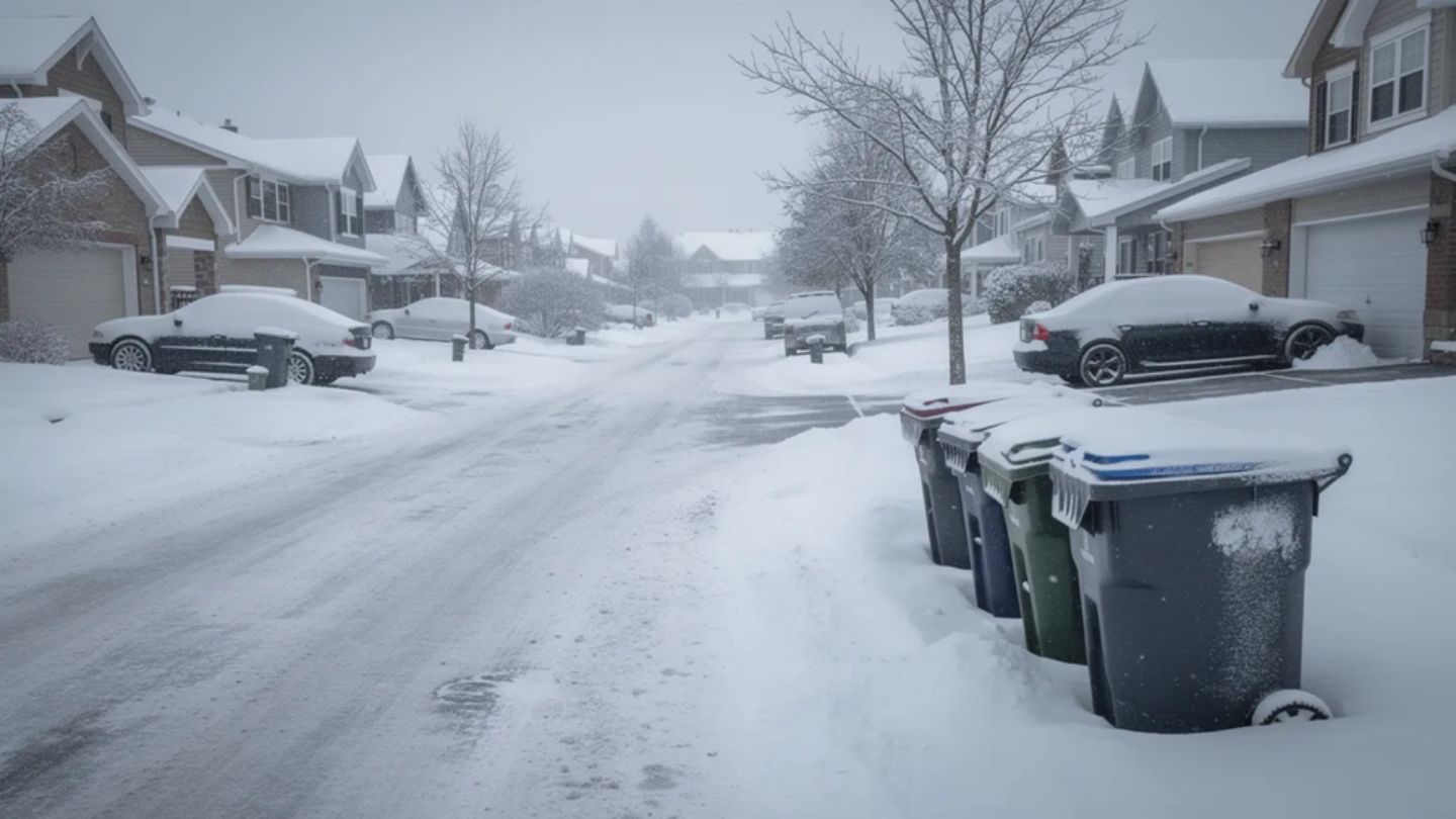 How to Manage Trash During the Coldest Month of the Year