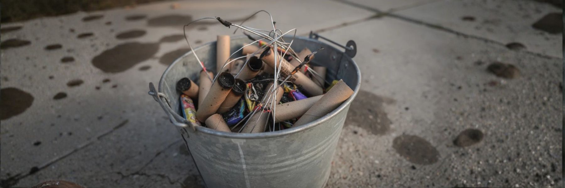 How to Dispose of Sparklers and Fireworks the Safe Way